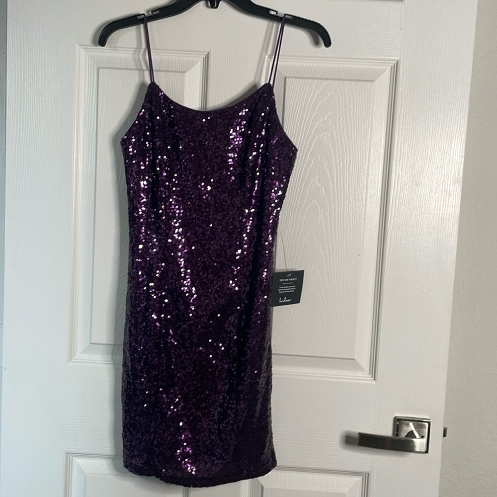 NWT Lulus sequin dress